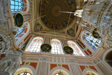 Türkiye 'nin İstanbul kentindeki Ortakoy Camii 1854 yılında inşa edildi..