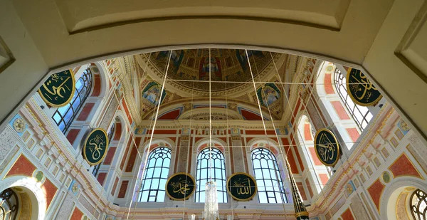 Mosquée Ortakoy Située Istanbul Turquie Été Construite 1854 — Photo