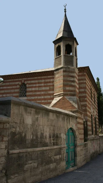 Silahi Mehmet Moskén Eyup Turkiet Byggdes 1500 Talet Dess Minaret — Stockfoto