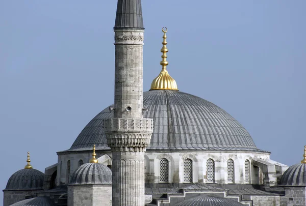 Blå Moskén Som Ligger Istanbul Byggdes 1617 Det Den Mest — Stockfoto
