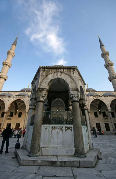 Located Istanbul Turkey Blue Mosque Built 1617 Most Famous Mosque — Stock Photo, Image