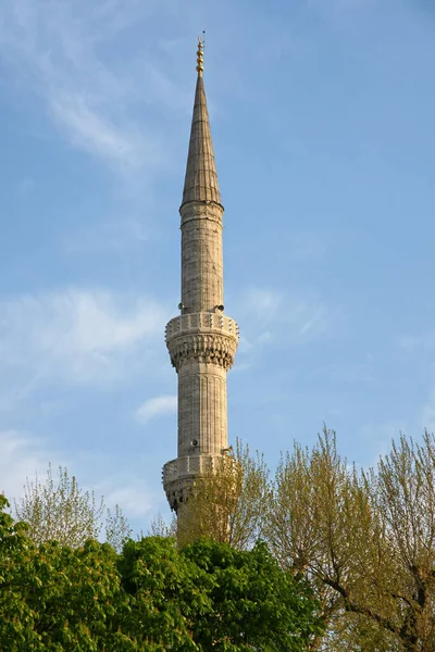 Située Istanbul Turquie Mosquée Bleue Été Construite 1617 Est Mosquée — Photo