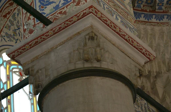Türkiye Nin Stanbul Kentinde Yer Alan Mavi Cami 1617 Yılında — Stok fotoğraf