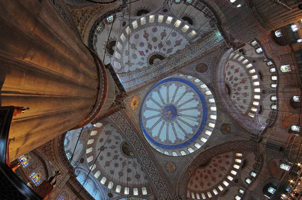 Ubicada Estambul Turquía Mezquita Azul Fue Construida 1617 Mezquita Más — Foto de Stock