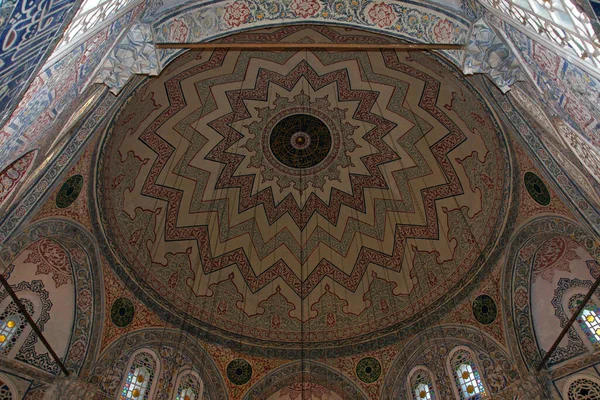Nachází Istanbulu Turecko Sultanahmet Hrobka Byla Postavena Století Sultáni Důležití — Stock fotografie