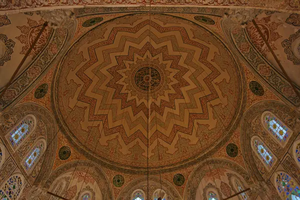 Ubicada Estambul Turquía Tumba Sultanahmet Fue Construida Siglo Xvii Sultanes — Foto de Stock