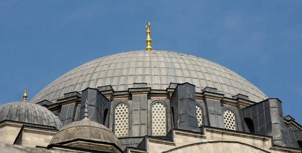 Suleymaniye Moskén Och Komplexet Som Ligger Istanbul Turkiet Byggdes Mimar — Stockfoto