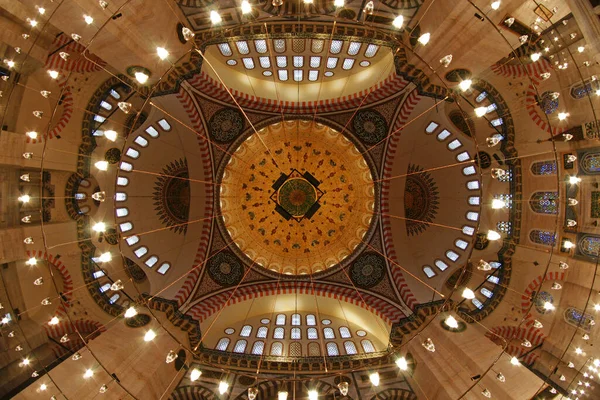 Moscheea Complexul Suleymaniye Situat Istanbul Turcia Fost Construită Mimar Sinan — Fotografie, imagine de stoc
