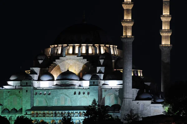 Mosquée Complexe Suleymaniye Situé Istanbul Turquie Été Construit Par Mimar — Photo