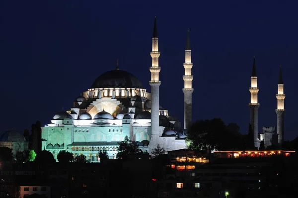 Süleymaniye Moschee Und Komplex Istanbul Türkei Wurde Von Mimar Sinan — Stockfoto