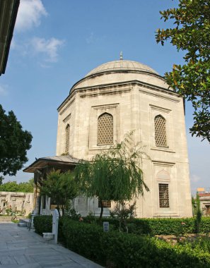 İstanbul, Türkiye 'de Hürrem Sultan Mezarı.