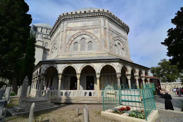 Kanuni Sultan Suleyman Tomb Istanbul Turkiet — Stockfoto