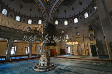 Sisli Mosque, located in Istanbul, Turkey, was built in 1950. It is one of the important structures of the modern period.