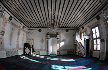 Uryanizade Mosque, located in Istanbul, Turkey, was built in 1860.