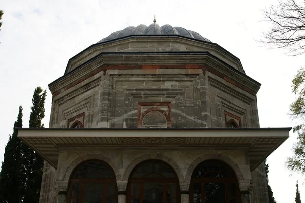 位于土耳其伊斯坦布尔的Yavuz Sultan Selim Tomb建于1522年 — 图库照片