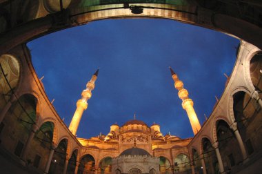 İstanbul, Türkiye 'de yer alan Yeni Cami 1665 yılında inşa edildi. Ülkedeki en büyük camilerden biridir..