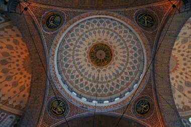 İstanbul, Türkiye 'de yer alan Yeni Cami 1665 yılında inşa edildi. Ülkedeki en büyük camilerden biridir..