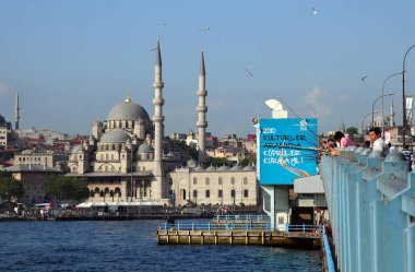 İstanbul, Türkiye 'de yer alan Yeni Cami 1665 yılında inşa edildi. Ülkedeki en büyük camilerden biridir..
