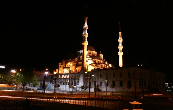 Νέο Τζαμί Οποίο Βρίσκεται Στην Κωνσταντινούπολη Της Τουρκίας Χτίστηκε 1665 — Φωτογραφία Αρχείου