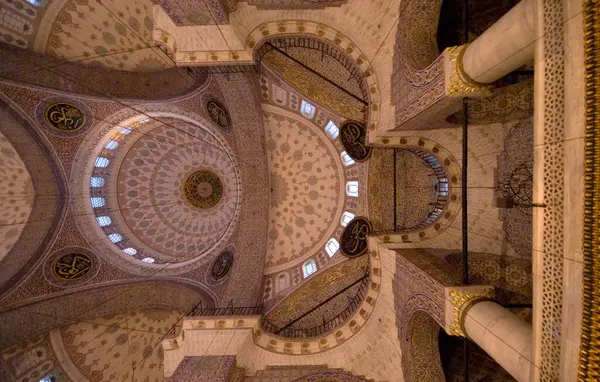 Gelegen Istanbul Turkije Werd Nieuwe Moskee Gebouwd 1665 Het Een — Stockfoto