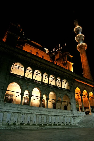 Mecset 1665 Ben Épült Isztambulban Törökországban Egyik Legnagyobb Mecset Országban — Stock Fotó