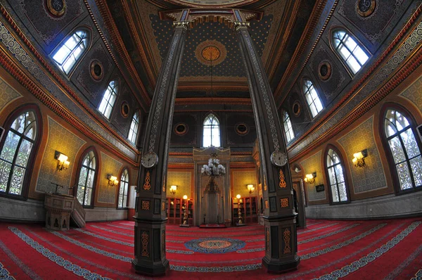 Yildiz Hamidiye Moskén Istanbul Turkiet Byggdes 1885 Det Vackraste Moskéerna — Stockfoto