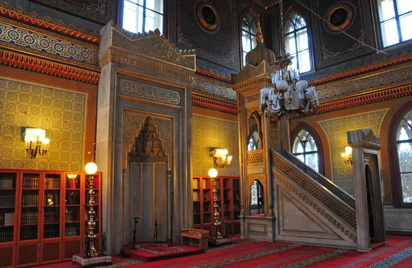 Meczet Yildiz Hamidiye Został Zbudowany Stambule Turcji 1885 Roku Jeden — Zdjęcie stockowe