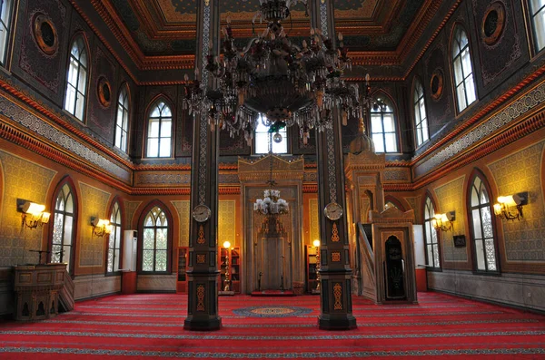 Localizada Istambul Turquia Mesquita Yildiz Hamidiye Foi Construída 1885 Uma — Fotografia de Stock
