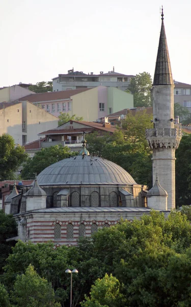 Isztambulban Törökországban Található Században Épült Zal Mahmut Pasa Mecset Sír — Stock Fotó