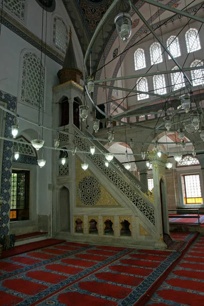 Located Istanbul Turkey Zal Mahmut Pasha Mosque Tomb Built 16Th — Stock Photo, Image