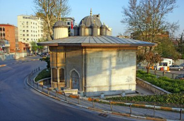 Tarihi Osmanlı Çeşmesi İstanbul, Türkiye 'de.