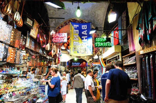 Velký Bazar Istanbulu Turecko — Stock fotografie