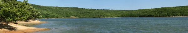 Jezioro Omerli Esenceli Shores Stambuł Turcja — Zdjęcie stockowe