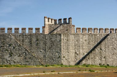 İstanbul, Türkiye 'deki Yedikule Zindanları, 1458 yılında Osmanlılar tarafından inşa edildi..