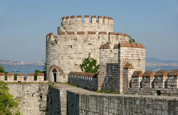 Yedikule Μπουντρούμια Στην Κωνσταντινούπολη Τουρκία Χτίστηκαν 1458 Από Τους Οθωμανούς — Φωτογραφία Αρχείου