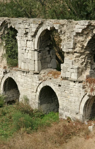 帕夏渡槽位于土耳其伊斯坦布尔 建于奥斯曼时期 — 图库照片