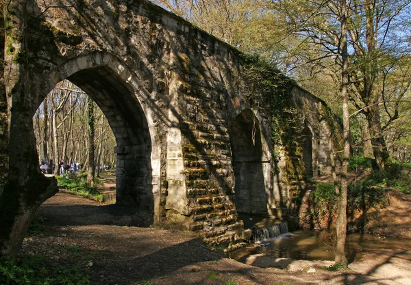 Historisch Ayvat Aquaduct Istanbul Turkije — Stockfoto