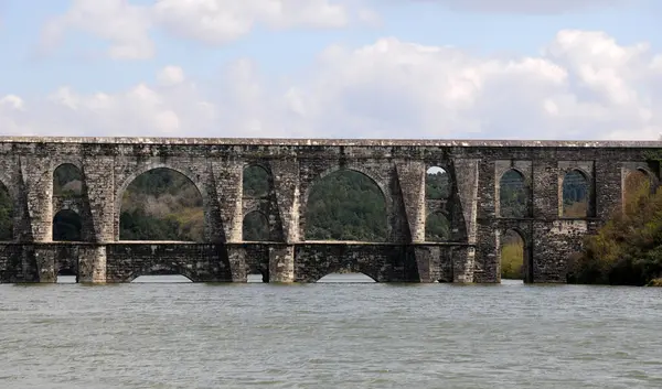 Isztambulban Törökországban Található Maglova Aqueduct Amit Mimar Sinan Épített Században — Stock Fotó