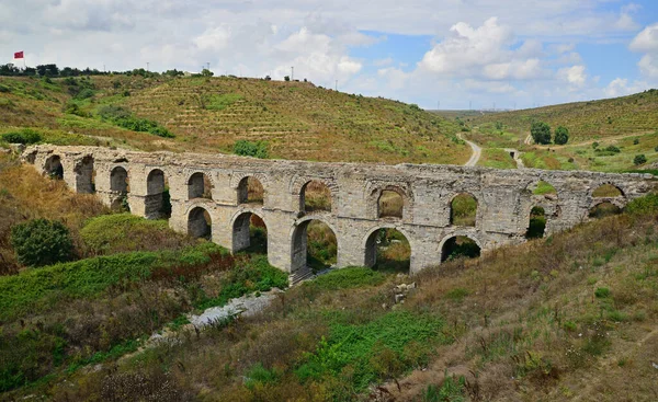 Mazul Aqueduct Jest Stambule Turcja — Zdjęcie stockowe