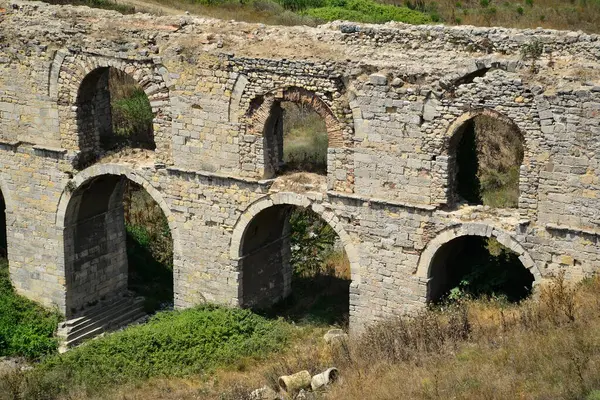 Mazul Aqueduct Jest Stambule Turcja — Zdjęcie stockowe