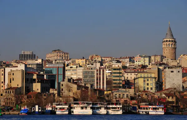 Галатская Башня Стамбуле Турция — стоковое фото