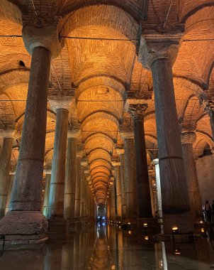 Bazilika Sarnıcı İstanbul, Türkiye 'de.