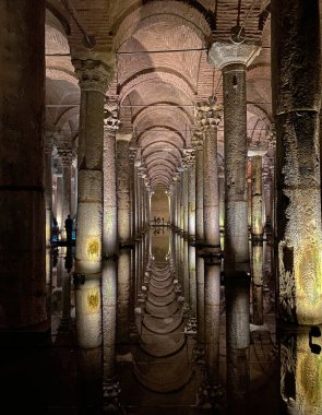 Bazilika Sarnıcı İstanbul, Türkiye 'de.