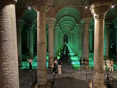 Bazilika Sarnıcı İstanbul, Türkiye 'de.