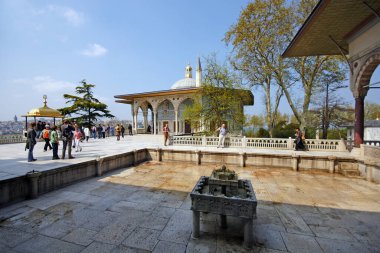 Topkapı Sarayı İstanbul, Türkiye 'de.