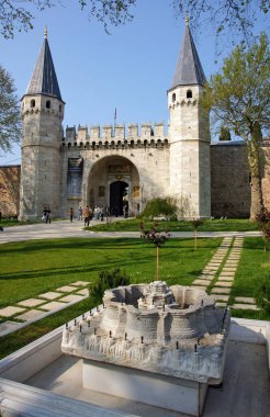 Topkapı Sarayı İstanbul, Türkiye 'de.