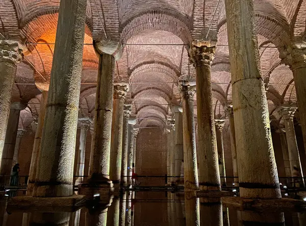 Basilica Cistern은 이스탄불에 있습니다 — 스톡 사진