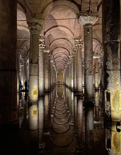 Bazilika Cisterna Istanbulu Turecko — Stock fotografie