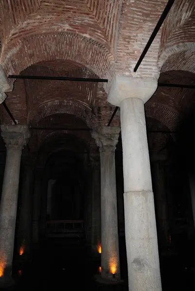 Basilica Cistern Istanbul Turkey — Stock Photo, Image