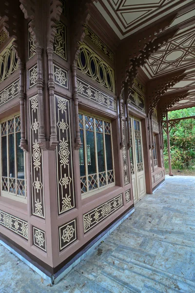 Abdulaziz Hunting Lodge位于土耳其伊斯坦布尔 它建于19世纪 它是木结构的一个重要例子 — 图库照片